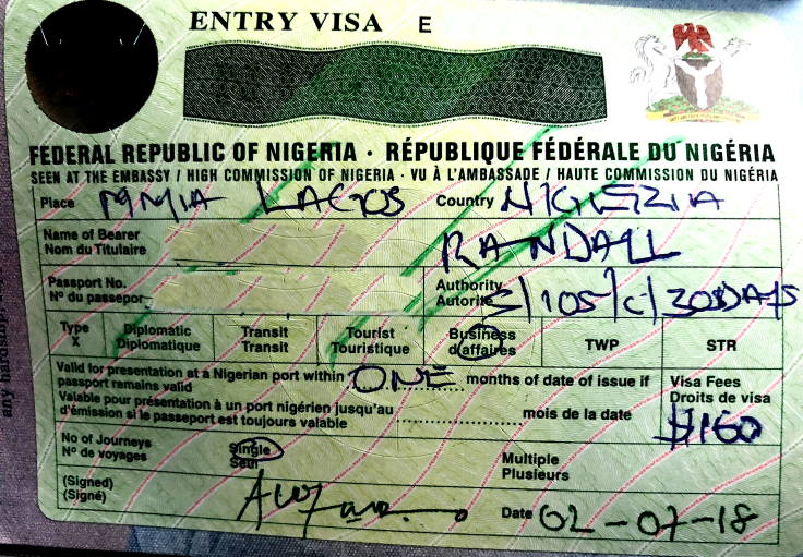 Nigerian visa